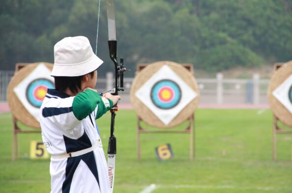南非射箭选手勇夺男子团体银牌,全场震撼 南非射箭选手勇夺男子团体银牌,全场震撼